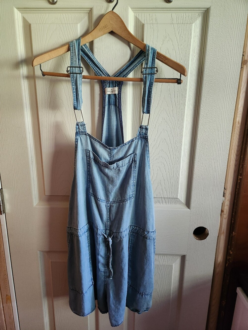 Lightweight Blue Overalls Size Large